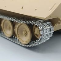 135 Scale Metal Track Links สำหรับ German Panther รุ่นต่อมา Tank รุ่น W Metal Pin สำหรับเป่าแตร Mengrye Filed รุ่น SX35030