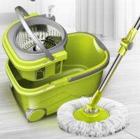 ระงับแยกถังสมาร์ท Mop กับล้อ Spin Noozle Mop ทำความสะอาดหัวไม้กวาดทำความสะอาดชั้น Window House รถเครื่องมือทำความสะอาด