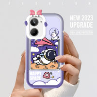 เคสโทรศัพท์สำหรับ Realme 10 Realme 7i Realme 9i Realme C17 Realme C2 Realme 10การ์ตูนนักบินอวกาศมอนสเตอร์เลนส์โทรศัพท์เปลือกนุ่มฝาครอบป้องกันปลอกกันกระแทก