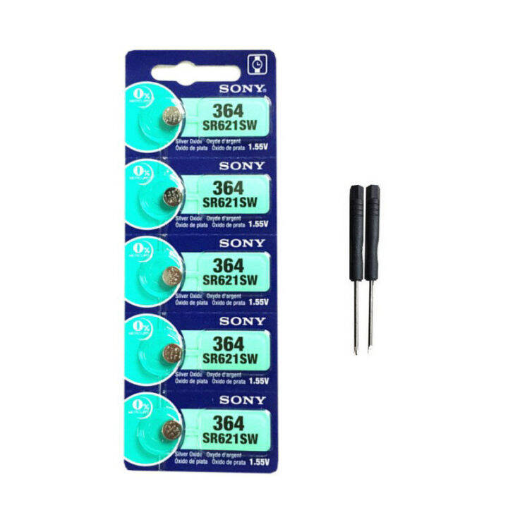 SonySR621SWButton Watch Battery SONY AG1 LR621 364 HG02Grain Price ...