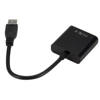 Adaptor Konverter Video Kartu Grafis Eksternal USB 3.0 Ke 1080P VGA untuk Win7/8/10