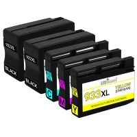 5Pk สำหรับ HP 932XL 933XL หมึก Cartrges สำหรับ HP Officejet 6100 6100E เครื่องพิมพ์6600