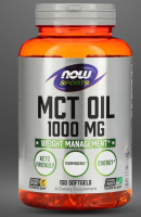 NOW Foods, Sports MCT oil, size 1000 mg, contains 150 soft capsules