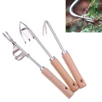 【LZ】 1PCS Stainless Steel Garden Weeders Grass Rooting Loose Soil Hand Weeding Removal Puller Gardening Tools Multifunctional Weeder