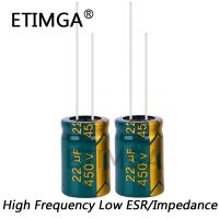 【cw】 3PCS/LOT 450v 22UF 450v22UF Low ESR/Impedance Frequency Aluminum Electrolytic Capacitor Size 13x20 20