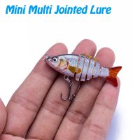 2023 Fishing Lure set Mini Multi Jointed Swimbait Fishing Lure 6 Segments Flexible Fish Bait Swimbait Bionic Crankbait Tackle