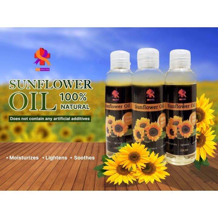 SUNFLOWER OIL 100ML 250ML PSORIASIS ECZEMA SKINCARE Lazada PH