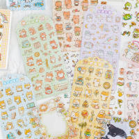 อีเอฟซีดี【?Sanrio สติ๊กเกอร์สติ๊กเกอร์พีวีซีกันน้ำน่ารัก,เคสโทรศัพท์สติกเกอร์การ์ตูนสติกเกอร์กันน้ำบัญชีมือถือสติกเกอร์ตกแต่งดีไอวายของขวัญสำหรับเด็กนักเรียน