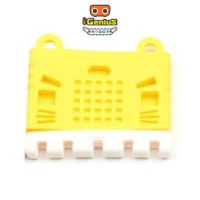 เคสกันกระแทก Kittenbot Kitty Rubber Case For microbit v1.5 v2 Yellow Coding เคสซิลิโคน สีเหลือง ไมโครบิต iGenius Robot Makecode  microbit