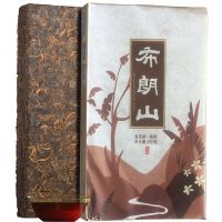 【จีนชายูนนาน Puer ชาสุกชาอิฐสีน้ำตาลภูเขาต้นไม้โบราณอิฐชา250กรัม