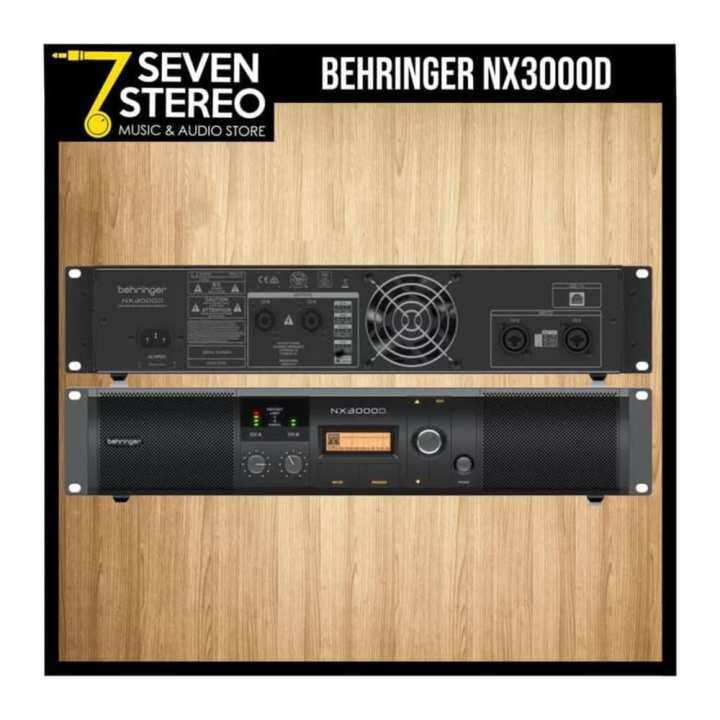 Behringer NX3000D Power Amplifier With DSP | Lazada Indonesia