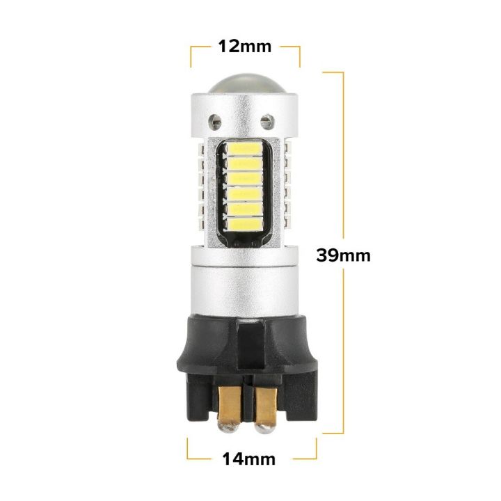 2ชิ้น-canbus-obc-pw24w-pwy24w-ไฟ-led-ไฟกระพริบสำหรับ-audi-a3-a4-q7-bmw-volkswagen-กลางวัน-lampu-jalan-สีขาว