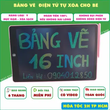 Bảng vẽ điện tử 16 inch giá tốt sẽ đáp ứng được nhu cầu của bạn trong nghệ thuật và thiết kế. Với độ lớn vừa phải, bạn sẽ có đủ không gian để thể hiện ý tưởng cũng như sử dụng sản phẩm một cách tiện lợi. Hãy khám phá hình ảnh liên quan để tìm hiểu thêm về bảng vẽ điện tử 16 inch giá tốt này.