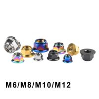 Weiqijie Mur Titanium M6/M8/M10/M12 untuk Sepeda Motor Kunci Mur Kunci Mur Flens