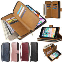 For Umidigi Bison GT Case Zipper Case Luxury Leather Flip Wallet Cover Phone Card Slot Phone Cover Bag