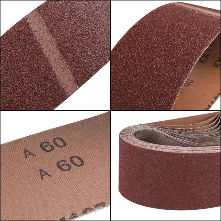 18-pack-sanding-belts-3x21-inches-75x533mm-aluminum-oxide-sanding-belt-3-each-of-60-80-120-180-240-400-grits-for-belt-sander