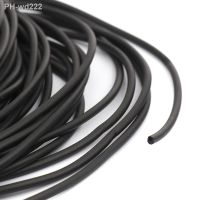 DoreenBeads 1.5/2.5/4mm 10m Rubber Cord PVC Tubular Cord Black Jewelry Findings DIY Making Solid Hollow Handmade Wire10M Length