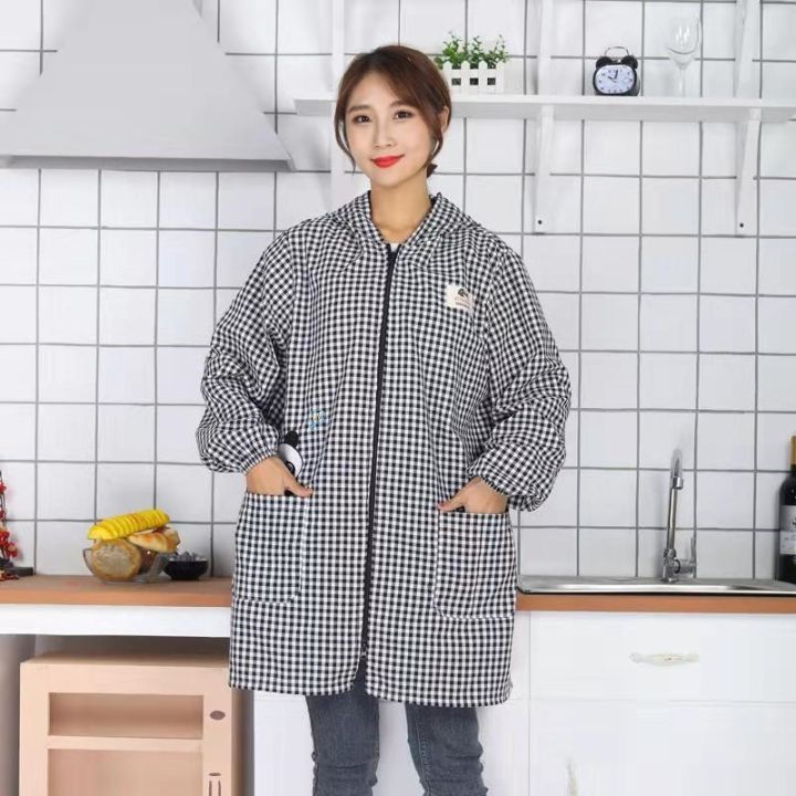 cw-apron-women-with-sleeves-kitchen-cooking-overalls-cute-long-sleeve-oil-proof-fashion