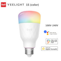 Yeelight Smart LED Bulb 1S Colorful 800 Lumens 8.5W E27 Lemon Smart Lamp For MiHome App Work With Apple Homekit