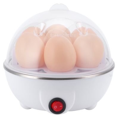 หม้อไข่มินิอเนกประสงค์ที่ต้มไข่ไฟฟ้า350W หม้อลวกไอน้ำสำหรับห้องครัว