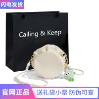 【hot seller】 girl pleated round bag high-end female summer 2023 new birthday gift shoulder Messenger