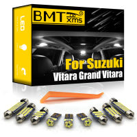 BMTxms For Suzuki Vitara Fit Grand Vitara 2 3 4 Canbus Vehicle LED Interior Map Dome Trunk Light License Plate Lamp Kit