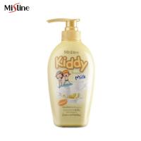 Mistine Kiddy Double Milk 400ml. มิสทิน คิดดี้ ดับเบิ้ล มิลค์ แชมพูอาบน้ำ สูตรน้ำนมถั่วเหลือง และน้ำนมแพะ