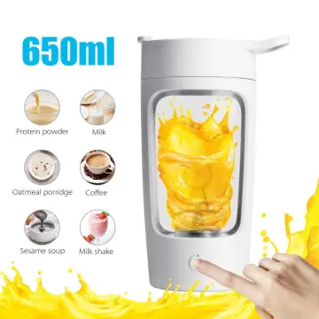 450ml Automatic Self Stirring Protein Shaker Bottle Electric Portable  Movement Mixing Water Bottle Sports Shaker Cup