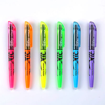 pilot-frixion-erasable-markers-6pcs-pas-highlighters-soft-color-erasable-pen-kawaii-stationery-scrapbooking-pens-for-school