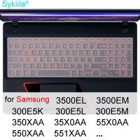 Keyboard Cover for Samsung 300E5K 300E5L 300E5M 3500EL 3500EM 350XAA 550XAA 551XAA 35X0AA 55X0AA Clear TPU Skin Protector Laptop Basic Keyboards