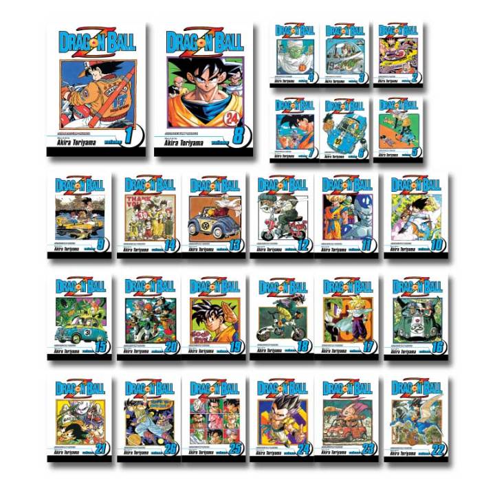 Truyện Tranh Tiếng Anh] Dragon Ball Z ( 7 Viên Ngọc Rồng ) | Vol 1-26 |  Lazada.Vn