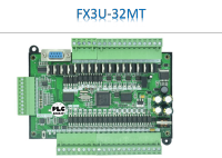 PLC BOARD FX3U-32MT Analog Input 6ch. Analog output 2ch. RS485+RTC function