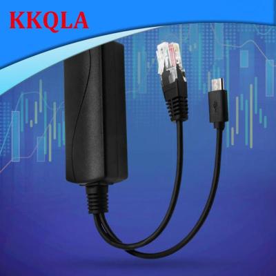 QKKQLA PoE Splitter 5V Micro USB Power Over Ethernet 48V To 5V Active Plug For CCTV Camera
