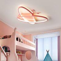 [COD] Ceiling Lamp Room Pink Protection No Strobe Warm Decoration Bedroom