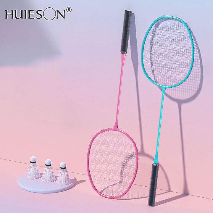 【Huieson】Badminton racket ultra light alloy training racket badminton