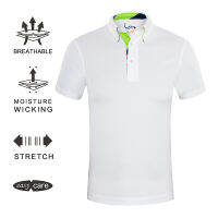 EAGEGOF Man Golf shirt Short Sleeve Quick Dry golf wear Breathable Golf colthing for training Soft Comfy male Sweatshirt