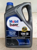 Mobil Super2000 TurboSpeed 10W-30 /7ลิตร APT: CI-4 น้ำมันเครื่องดีเซลเกรดกึ่งสังเคราะห์คุณภาพสูง Friction Fighter Diesel TurboSpeed