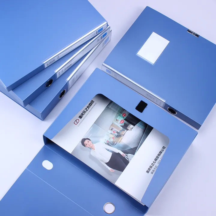 10 loaded a4 file boxes, file boxes, plastic storage boxes, thickened plastic voucher boxes