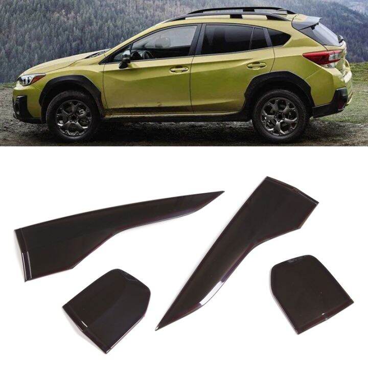 car-rear-lamp-shade-cover-trim-auto-accessories-black-abs-for-subaru-outback-2021-2023