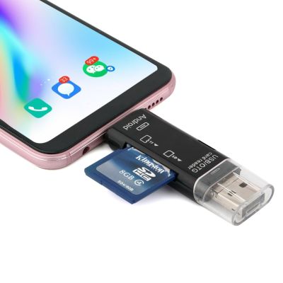 【CC】 3 1 USB 3.1 Card Reader Type C Memory for Tablet