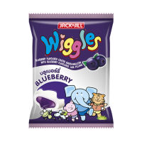 Wiggles วิกเกิ้ลส์ มาร์ชแมลโลเคลือบช็อคโกแลต สอดไส้แยมบลูเบอร์รี่ 6 กรัม แพ็ค 24 ชิ้น