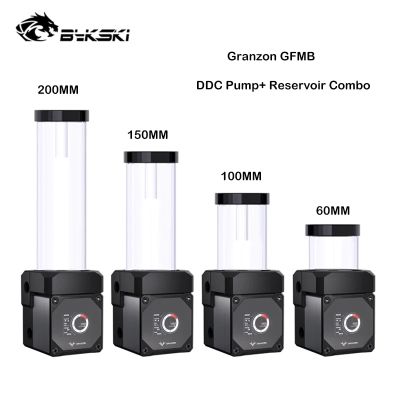 Granzon GFMB AIO Digital Display DDC Combo Pump + Reservoir Wireless Speed Control,Flow 700L /H Water PumpTank 60/100/150/200Mm