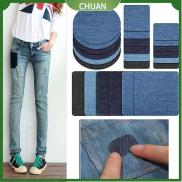 CHUAN 4Pcs Mới Đính đá Quần áo Quân dai Đâu gôi Ủng hộ Vá vải Quần jean DIY