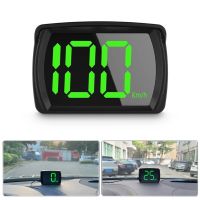 กระจกบังลม2.8นิ้ว HUD Head Up Display พร้อมจอแสดงผล Mphkm Speeding Warning Auto Windshield Speedometer