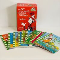 20 BooksSet Dr Seuss Cat In The Hats Learning Library English Story Books for Children Coloring Book Aprendendo Brinquedos