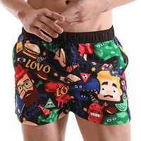 Men Bathing Suits Swimwear Mens Casual Sports Surfing Shorts Swimming Boxer Cartoon Printed Shorts Fashion Beach Trunks Swimsuit