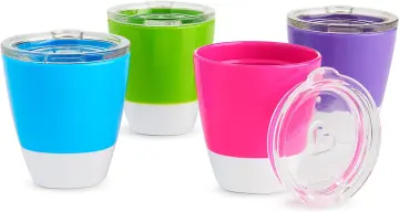 Munchkin Splash Toddler Cup with Training Lid - Purple - 8oz