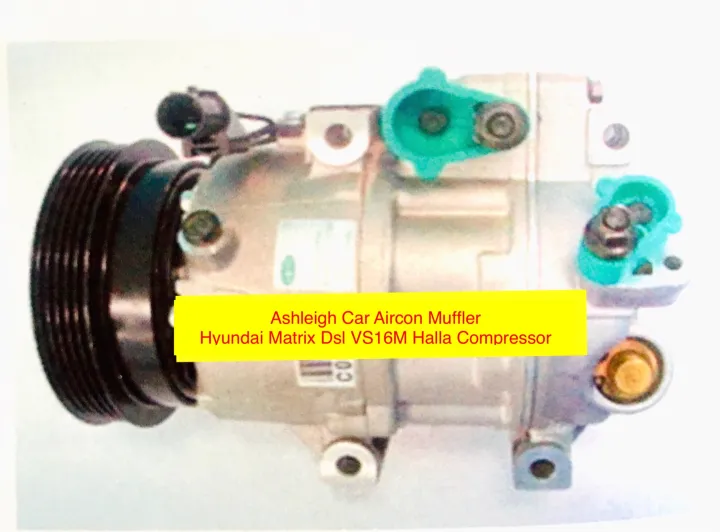 Hyundai Matrix Diesel Vs16m Halla Compressor 2005-2008 Car Aircon Parts 