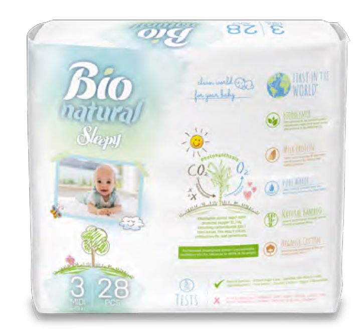 SBNT Sleepy BIO Natural Baby Training Pants Diaper (Pull Up) Midi