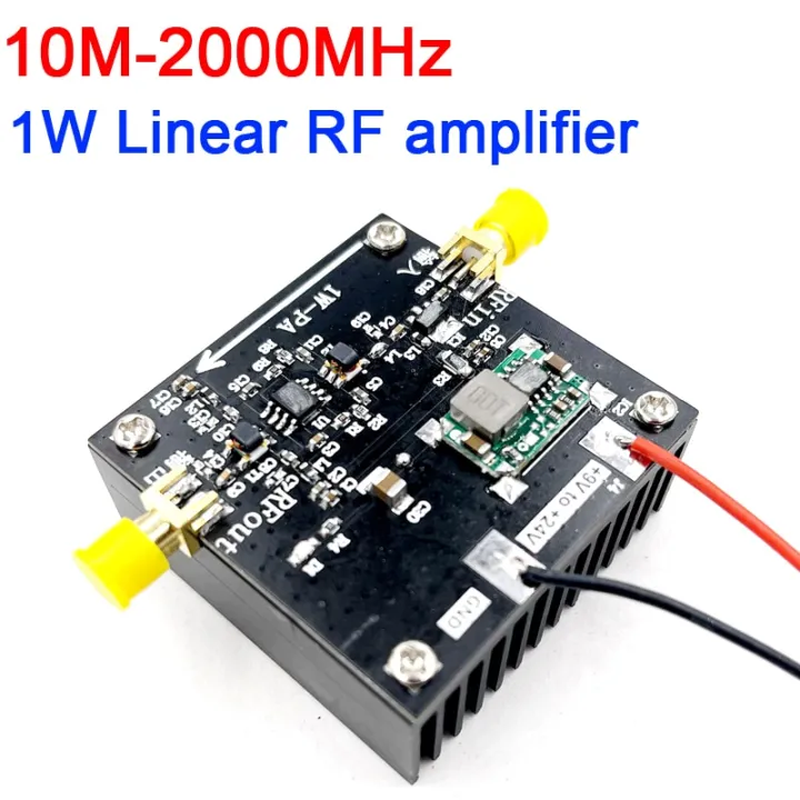 10Mhz2000Mhz 1W Linear RF Power Amplifier HF FM VHF UHF FM Transmitter